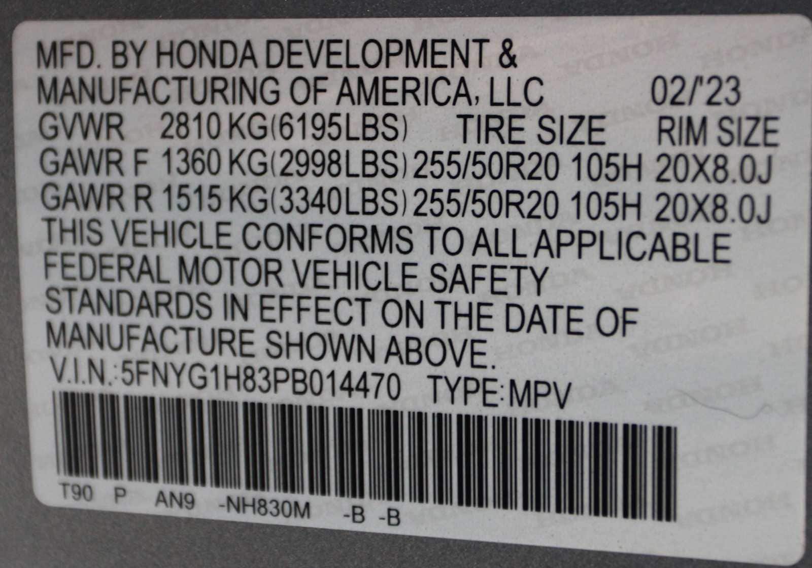 used 2023 Honda Pilot car, priced at $41,897