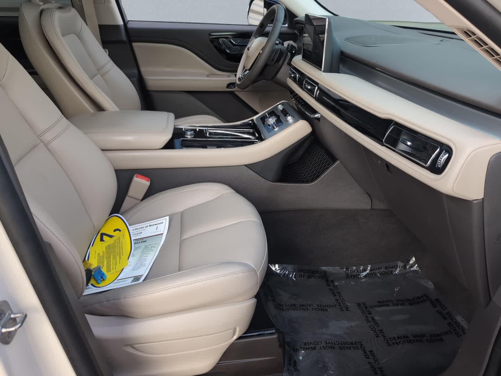 used 2023 Lincoln Aviator car, priced at $43,698