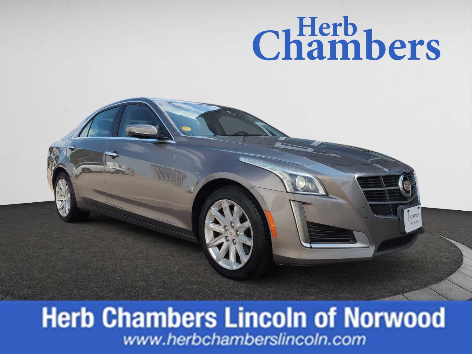 used 2014 Cadillac CTS car, priced at $10,998