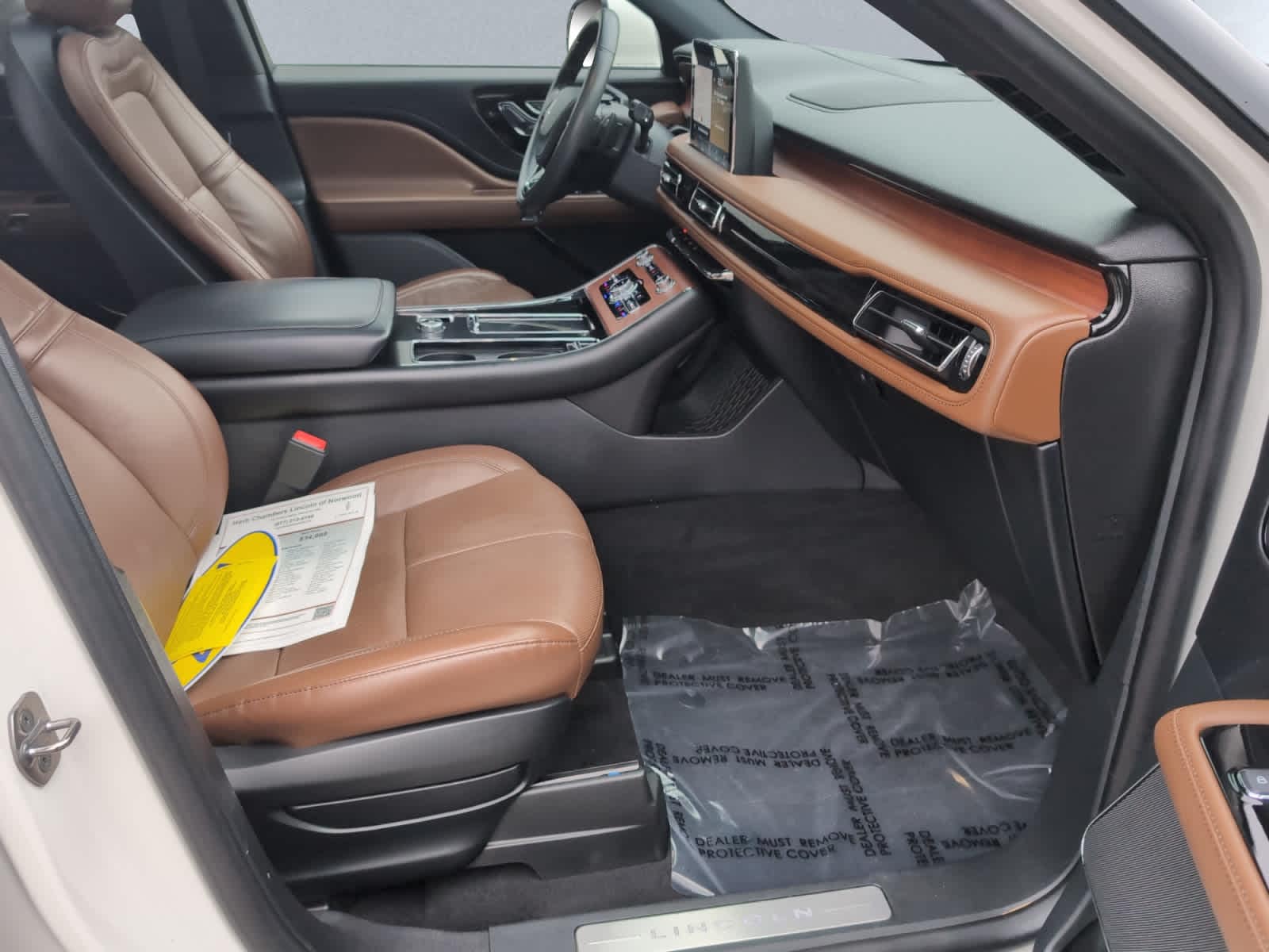 used 2021 Lincoln Aviator car, priced at $34,998