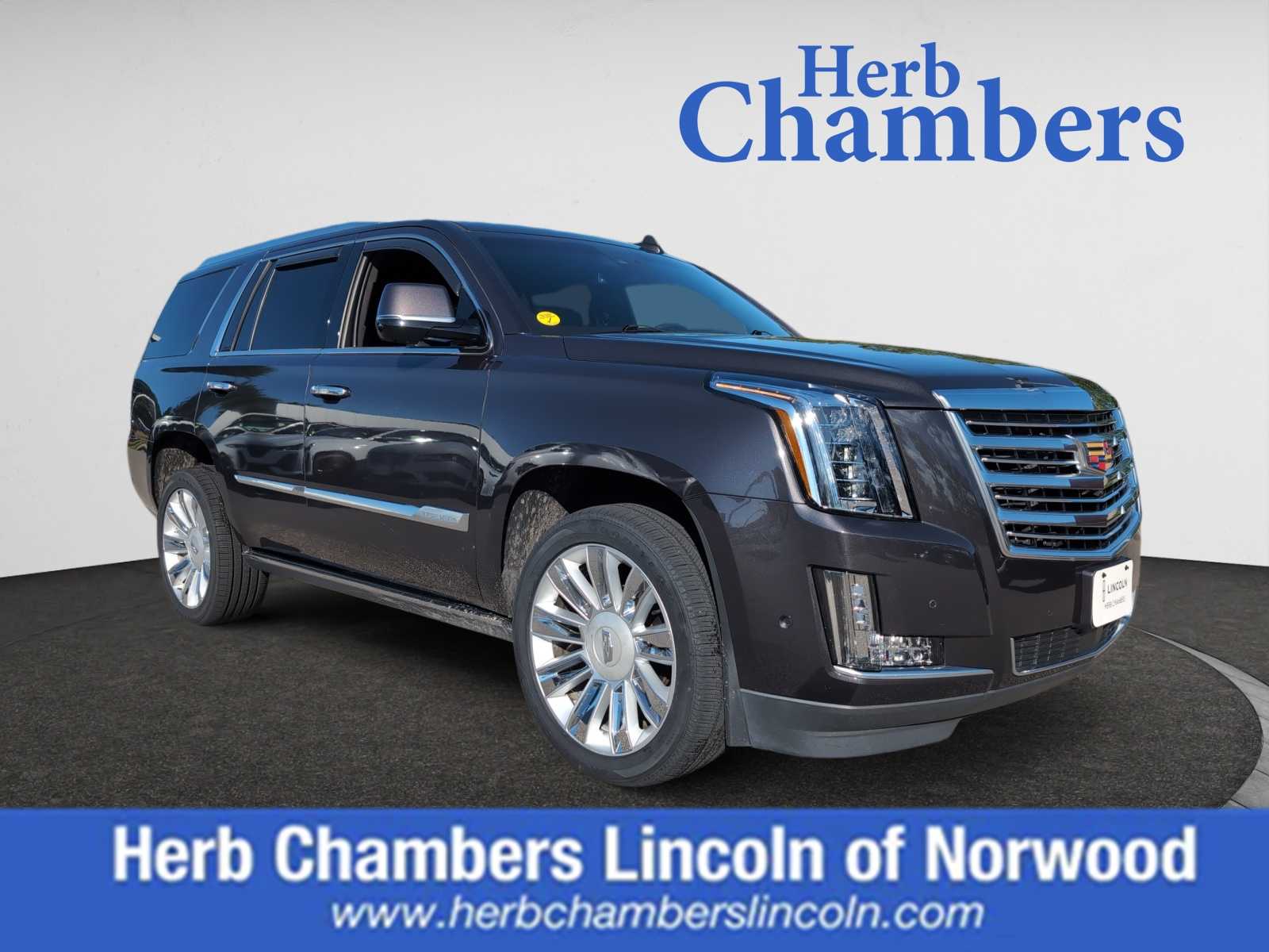 used 2017 Cadillac Escalade car, priced at $34,998