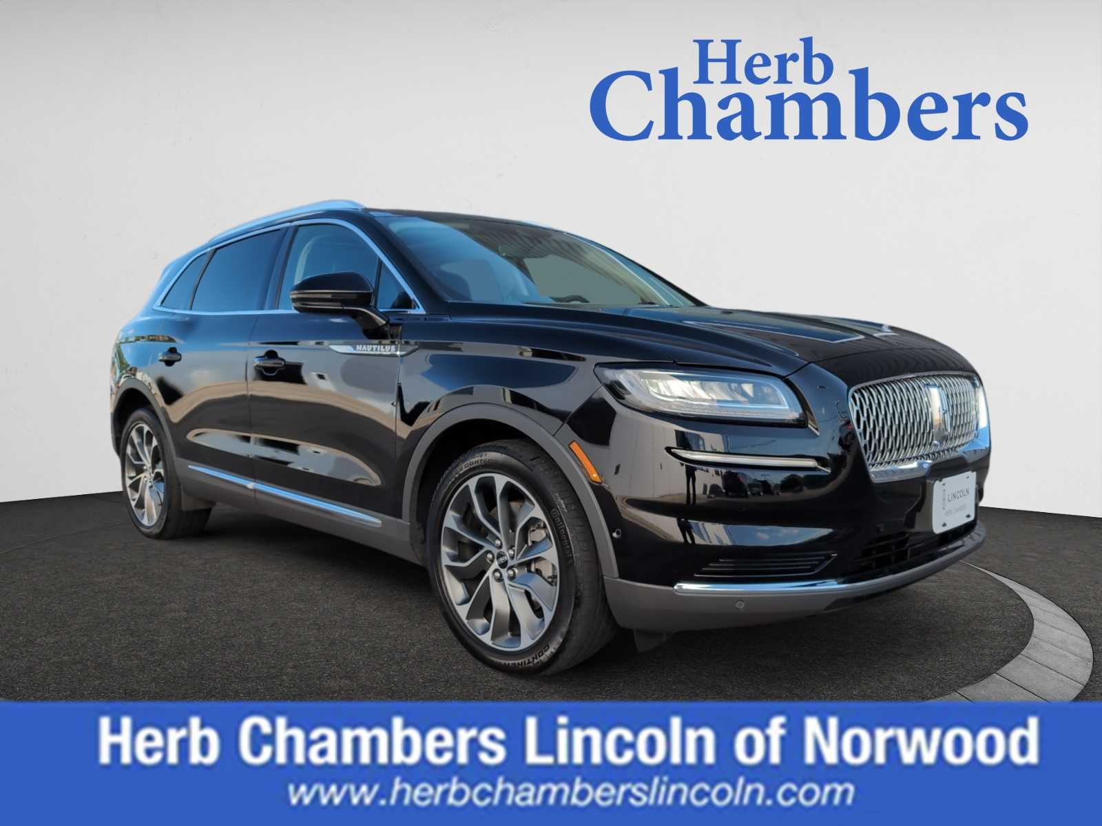 used 2021 Lincoln Nautilus car, priced at $32,998