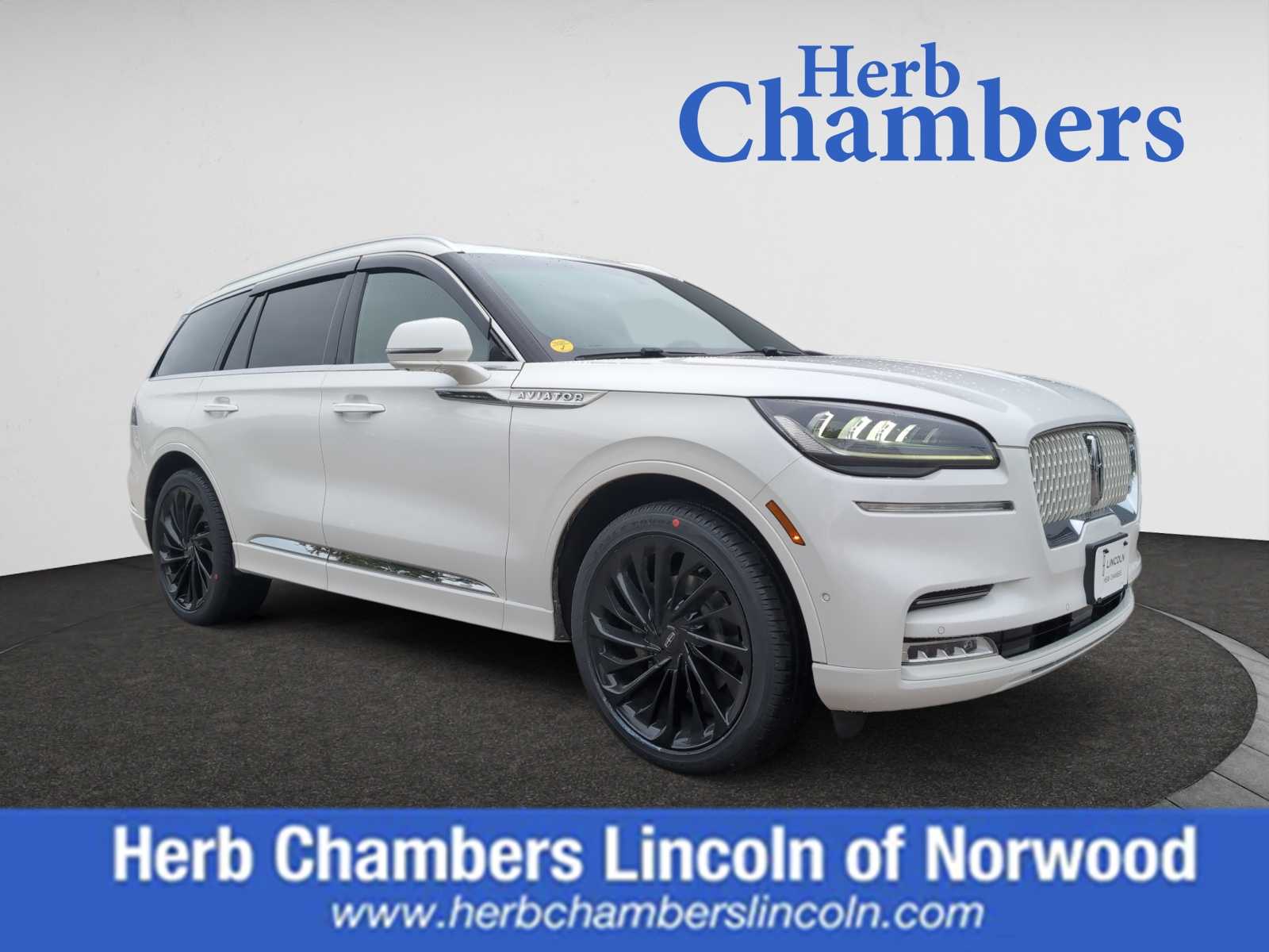 used 2021 Lincoln Aviator car, priced at $34,998