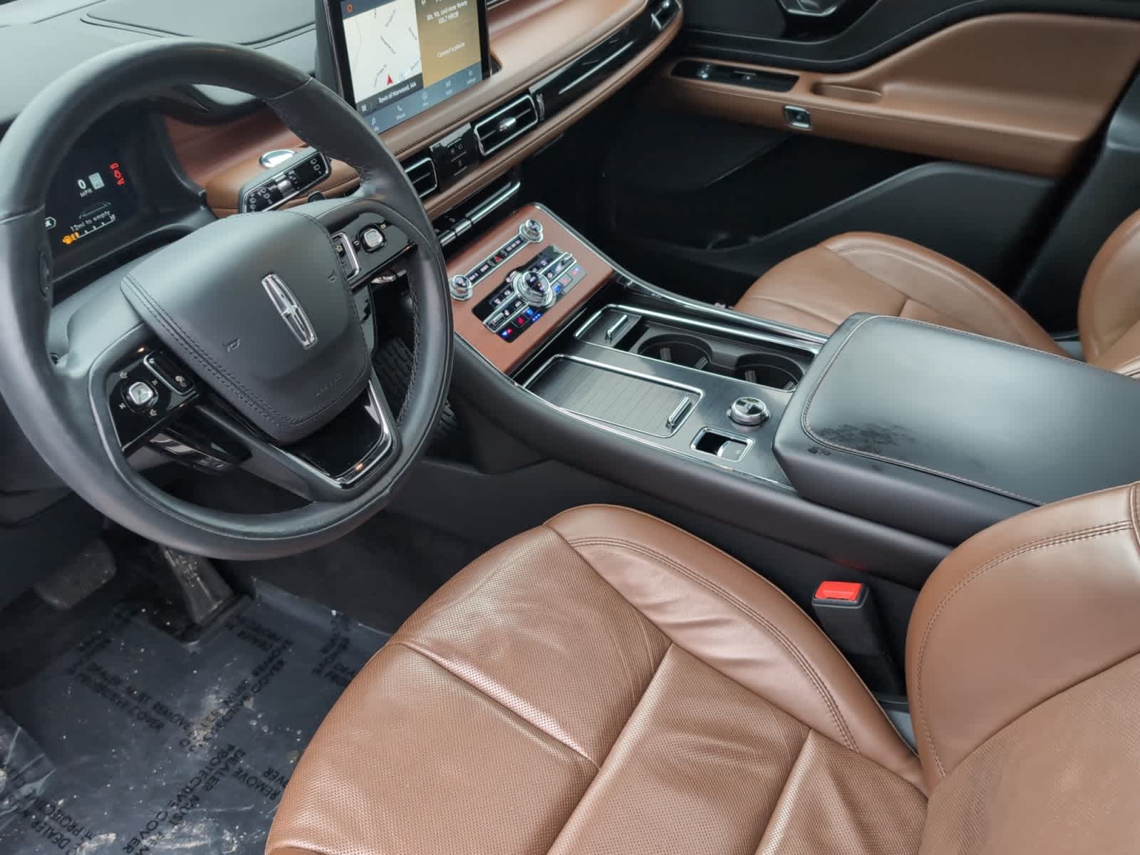 used 2021 Lincoln Aviator car, priced at $34,998