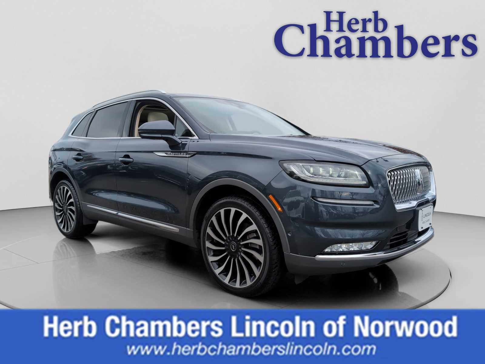 used 2021 Lincoln Nautilus car, priced at $28,998