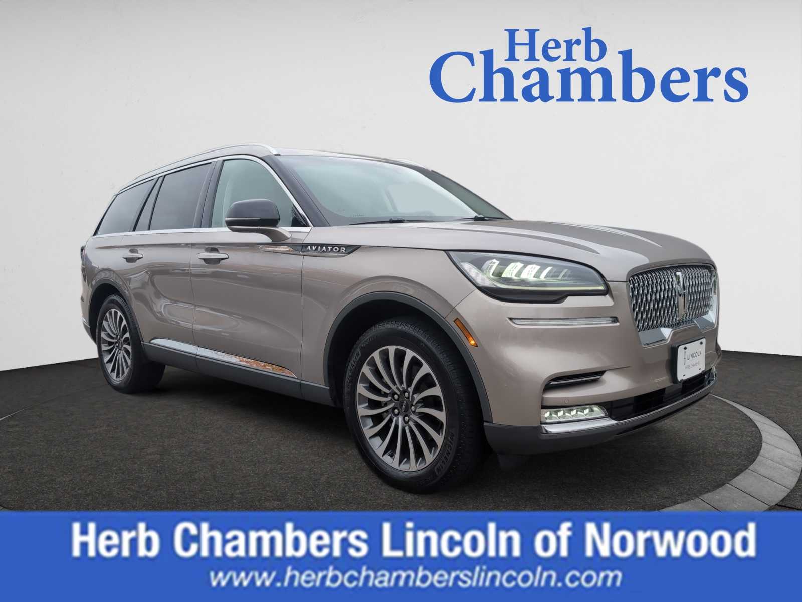 used 2020 Lincoln Aviator car, priced at $31,998