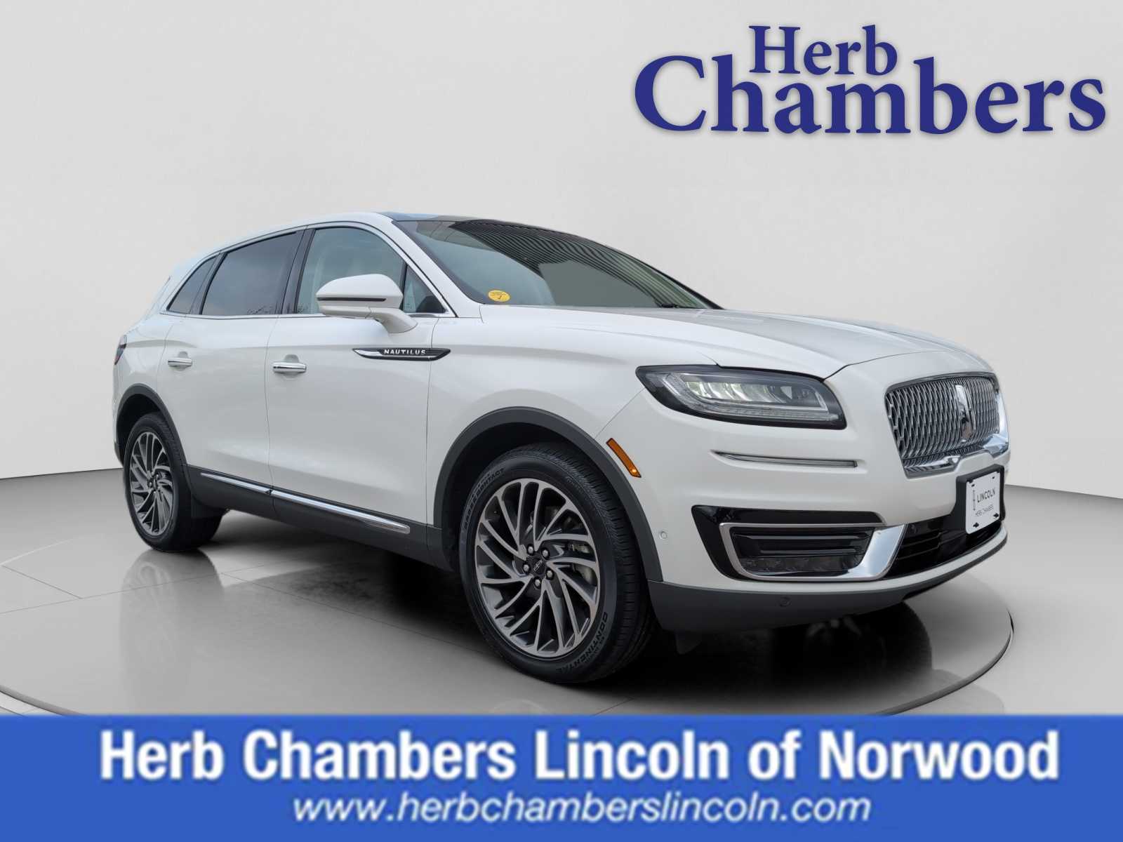 used 2020 Lincoln Nautilus car, priced at $26,698