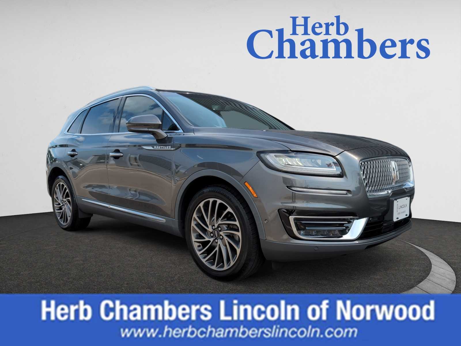 used 2019 Lincoln Nautilus car, priced at $26,998