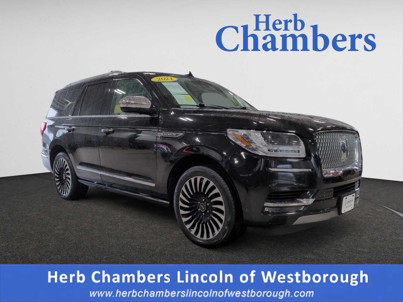 used 2021 Lincoln Navigator car, priced at $47,798