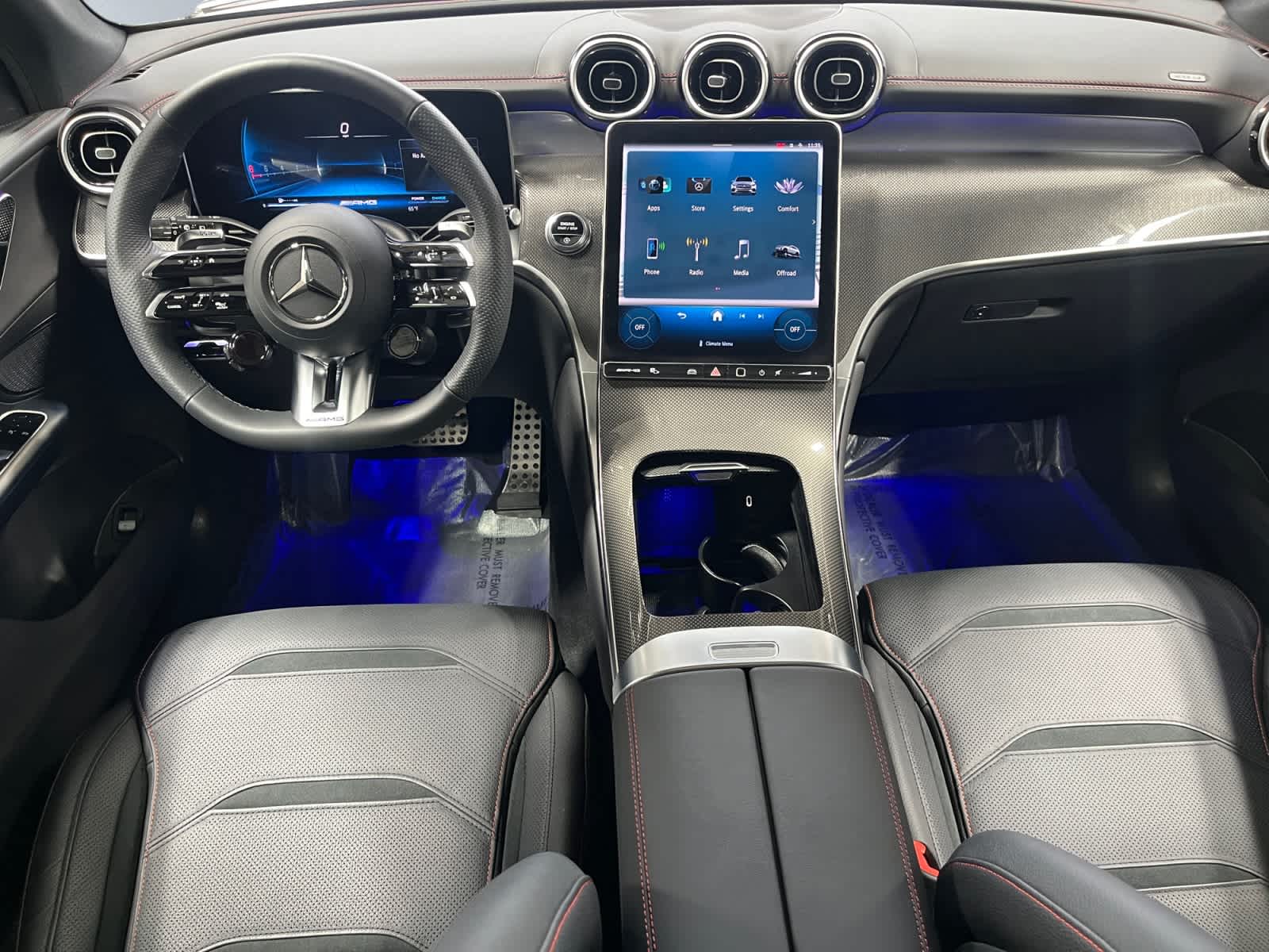 used 2024 Mercedes-Benz AMG GLC 43 car, priced at $59,998