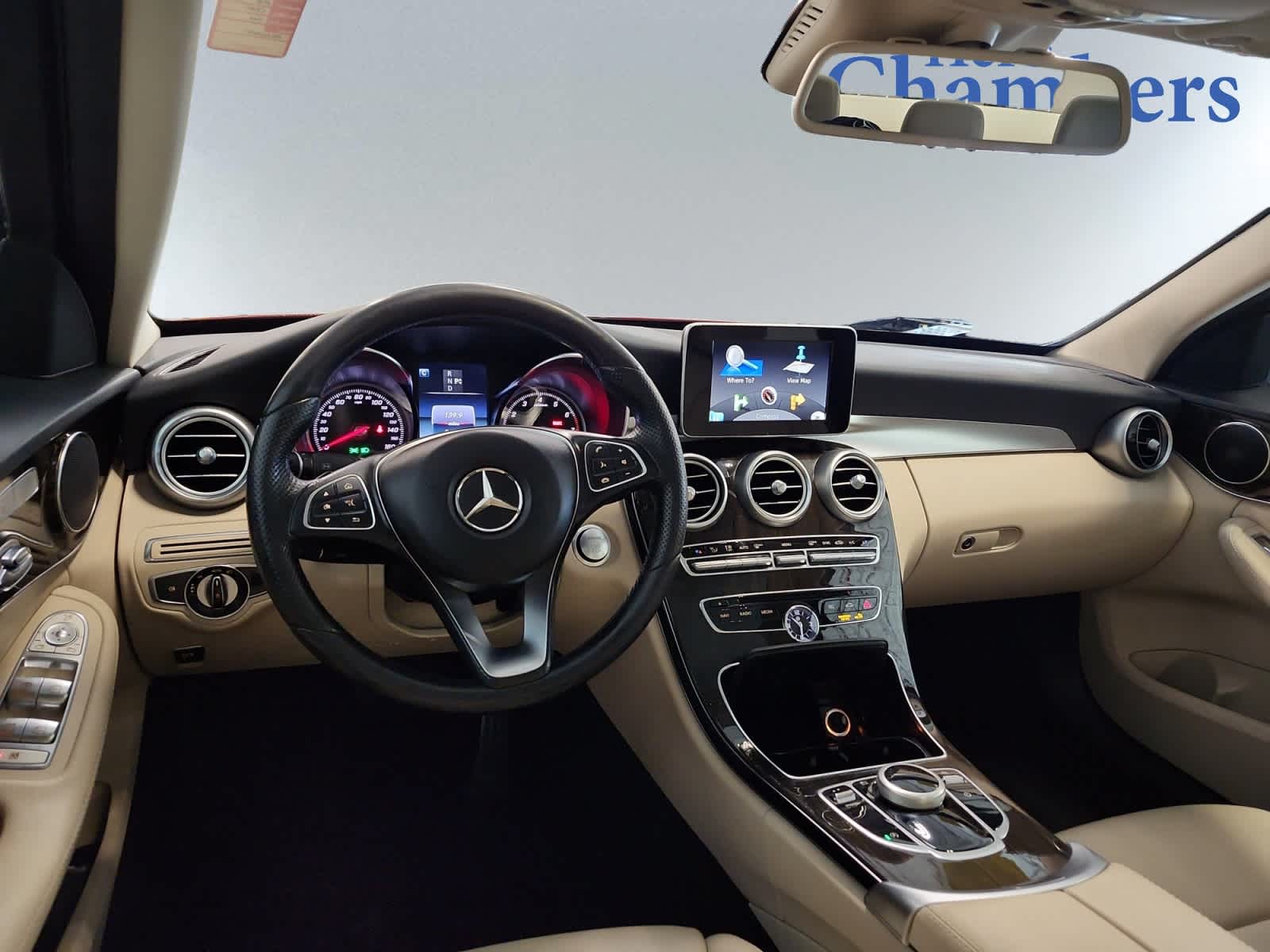 used 2017 Mercedes-Benz C-Class car, priced at $17,997