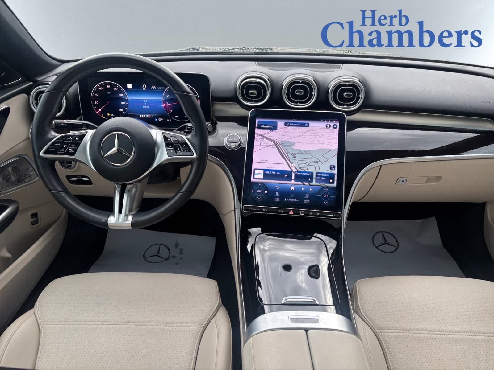 used 2023 Mercedes-Benz C-Class car, priced at $39,998