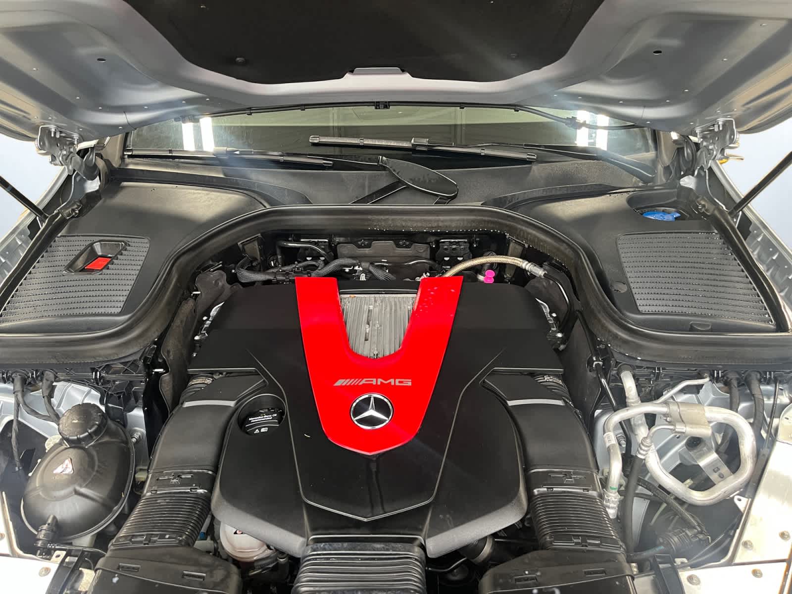 used 2023 Mercedes-Benz AMG GLC 43 car, priced at $49,998