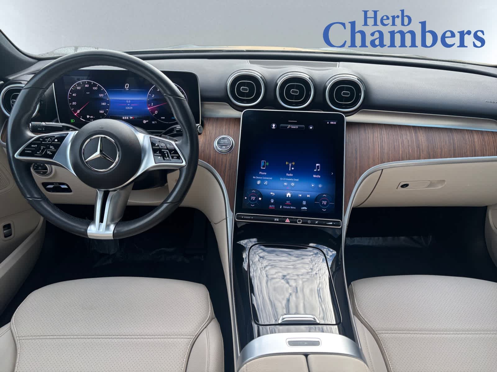 used 2023 Mercedes-Benz C-Class car, priced at $38,998