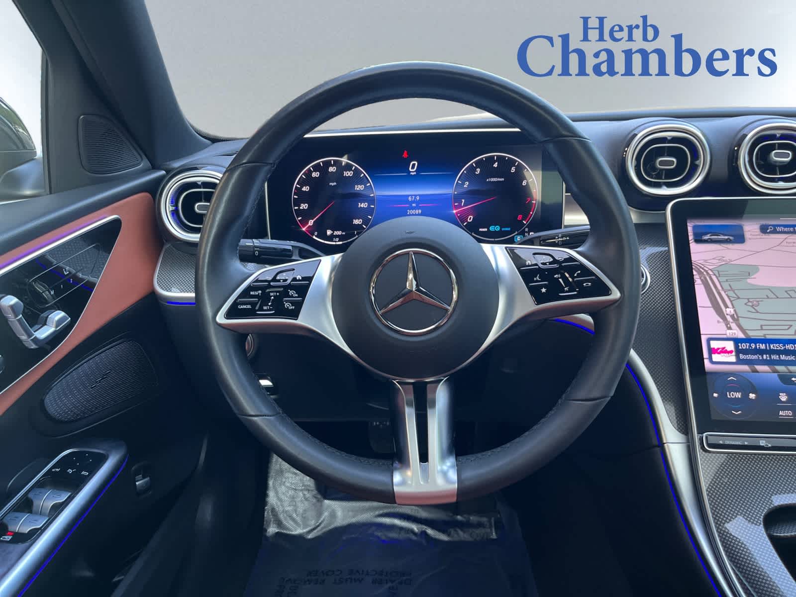 used 2022 Mercedes-Benz C-Class car, priced at $35,498
