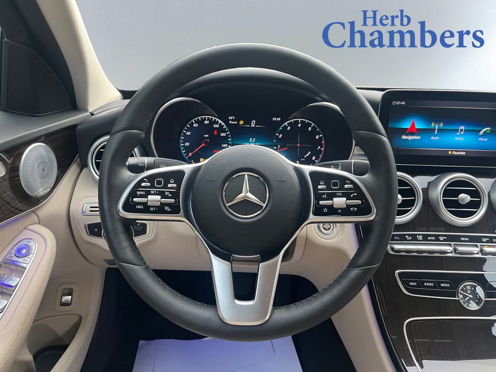 used 2021 Mercedes-Benz C-Class car, priced at $32,497