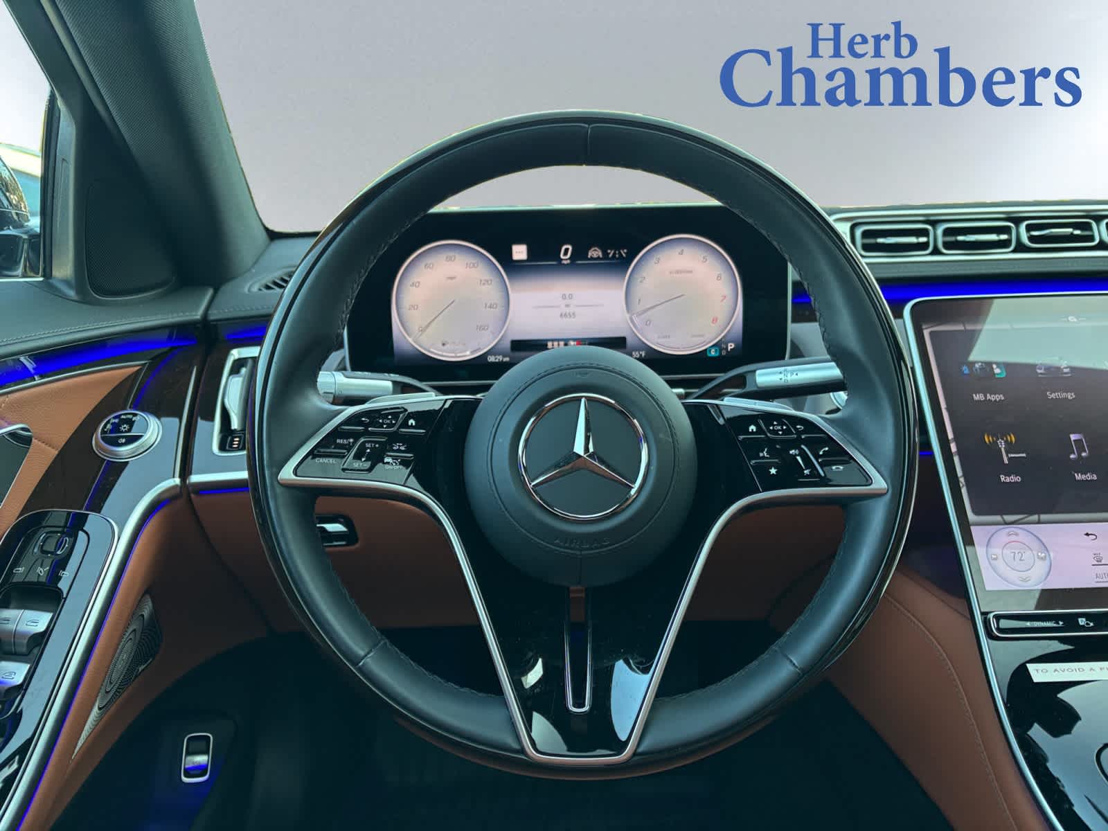 used 2025 Mercedes-Benz S-Class car, priced at $123,497