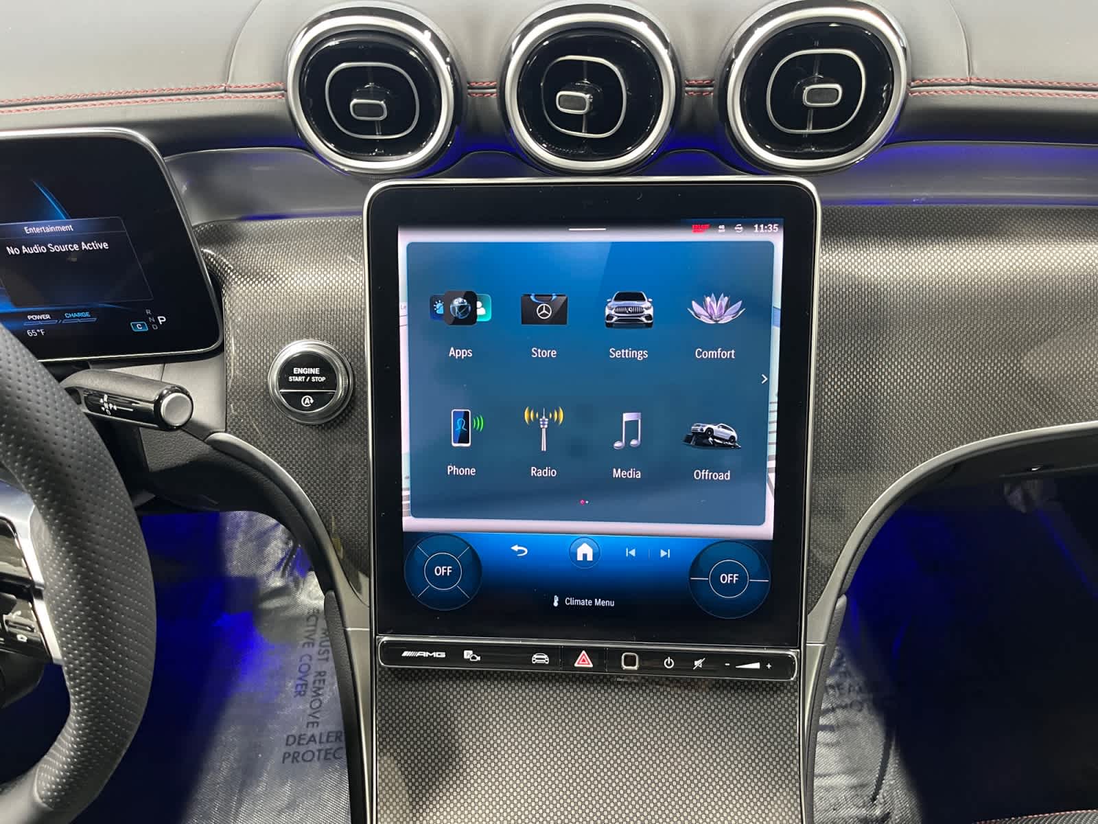 used 2024 Mercedes-Benz AMG GLC 43 car, priced at $59,998