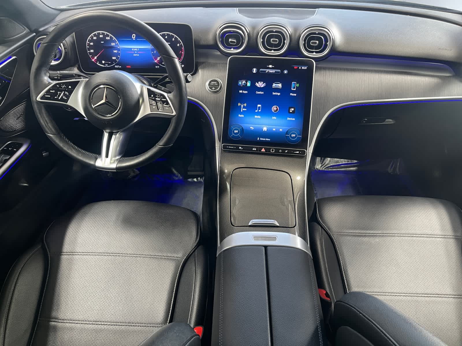 used 2022 Mercedes-Benz C-Class car, priced at $36,197