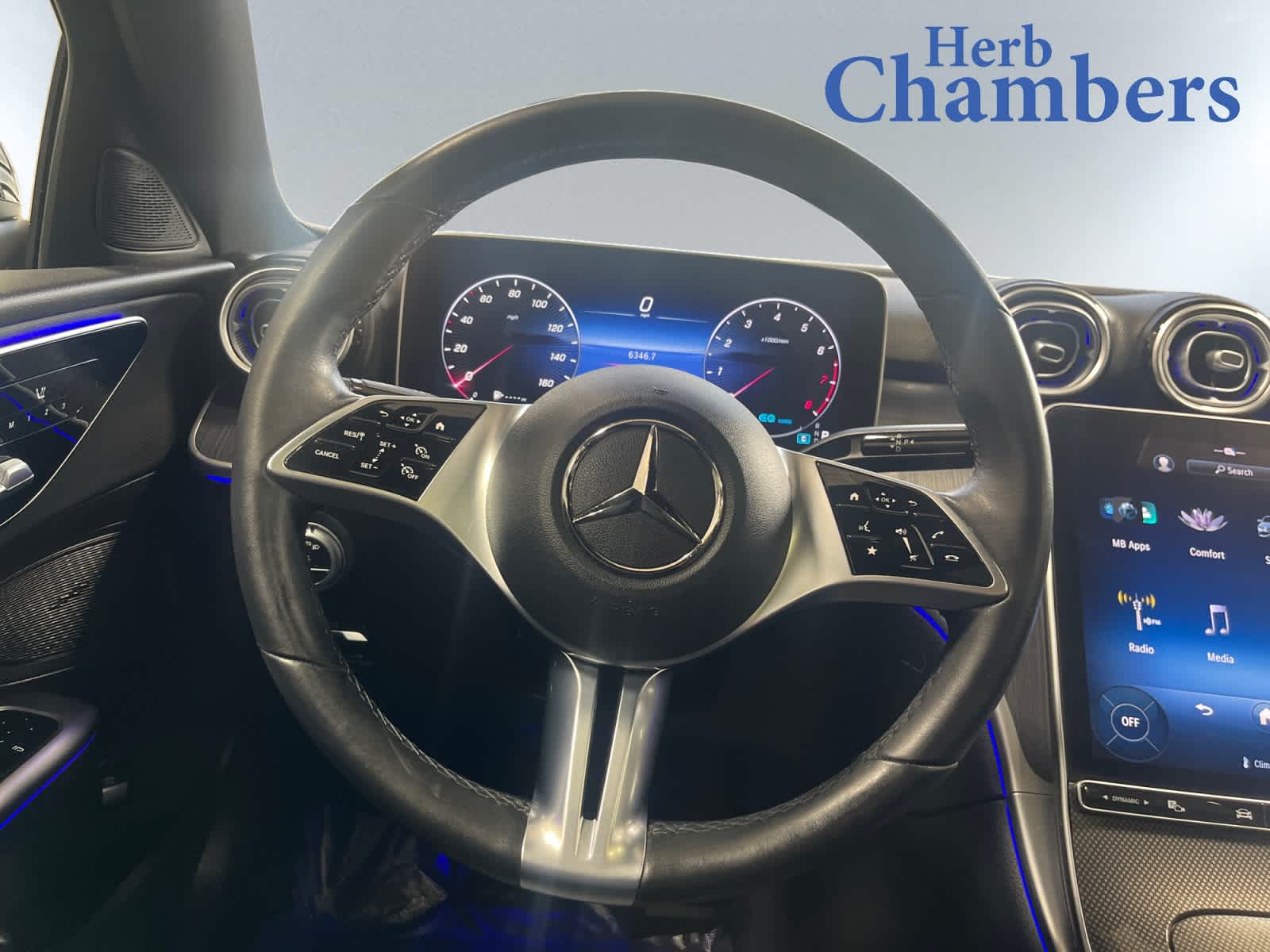 used 2022 Mercedes-Benz C-Class car, priced at $36,197