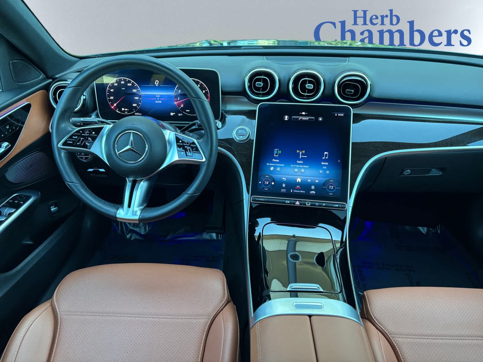 used 2023 Mercedes-Benz C-Class car, priced at $37,997