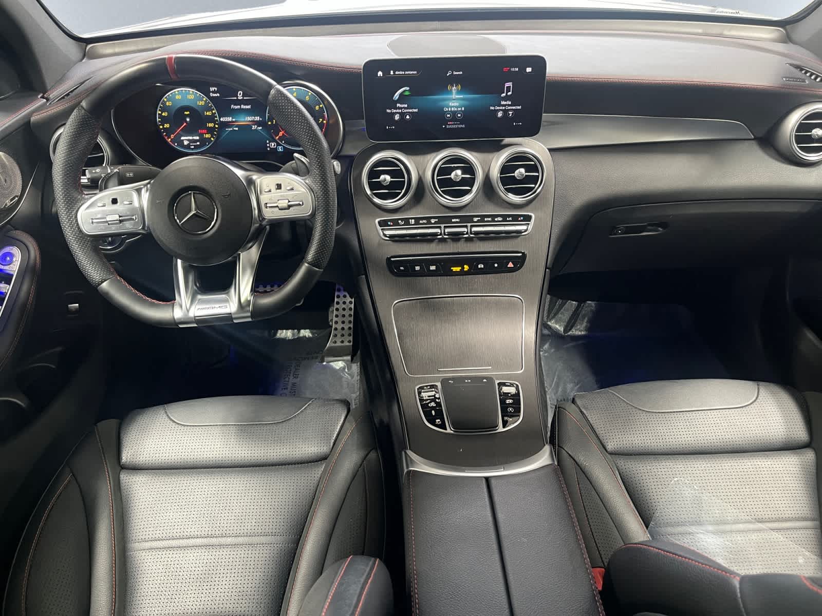 used 2023 Mercedes-Benz AMG GLC 43 car, priced at $49,998