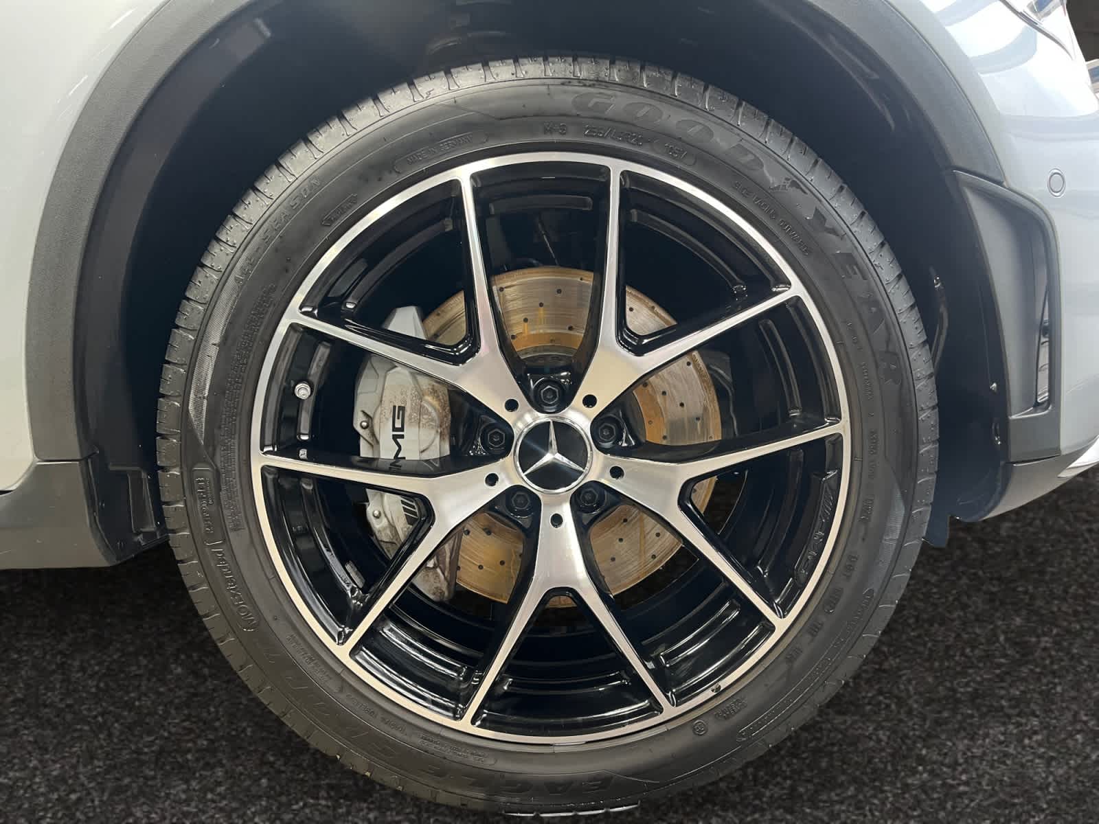 used 2023 Mercedes-Benz AMG GLC 43 car, priced at $49,998