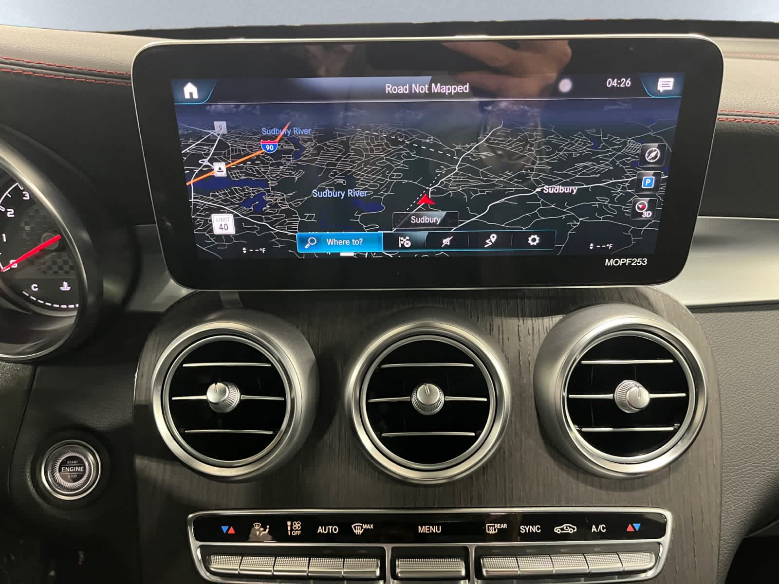 used 2022 Mercedes-Benz AMG GLC 43 car, priced at $45,497