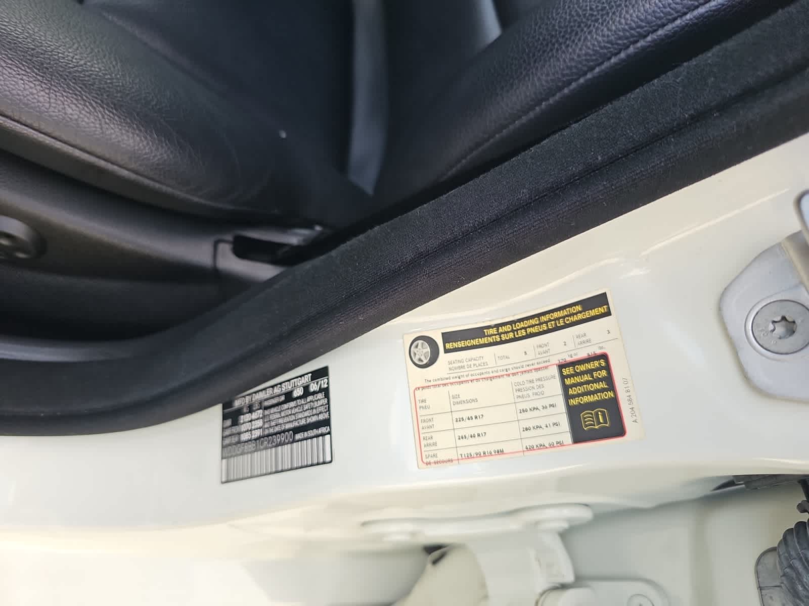 used 2012 Mercedes-Benz C-Class car, priced at $12,497