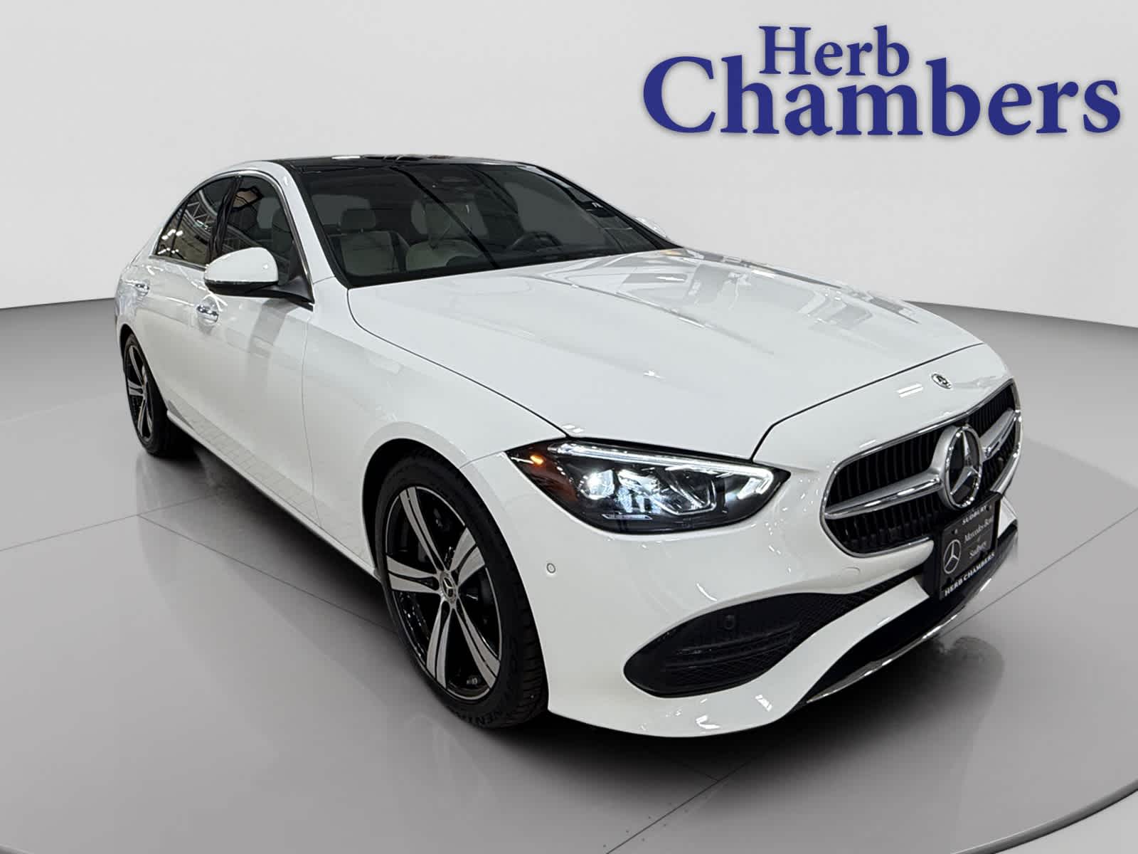 used 2022 Mercedes-Benz C-Class car, priced at $35,998