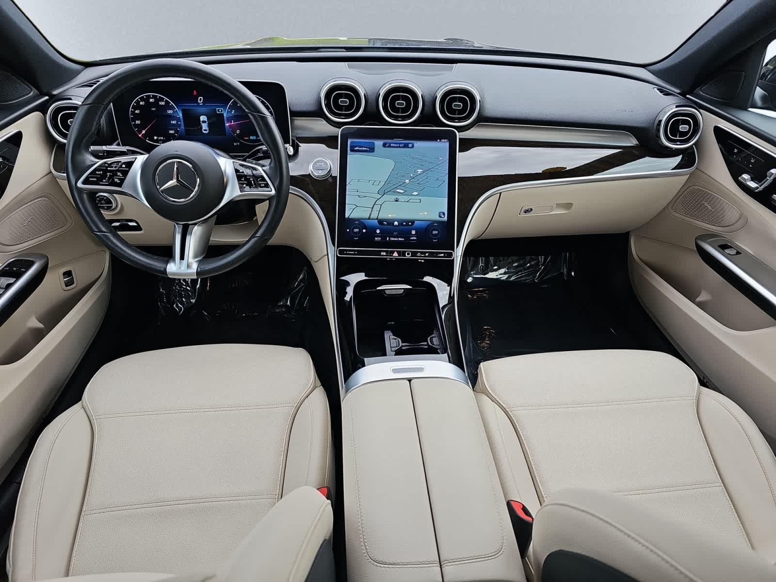 used 2022 Mercedes-Benz C-Class car, priced at $34,487