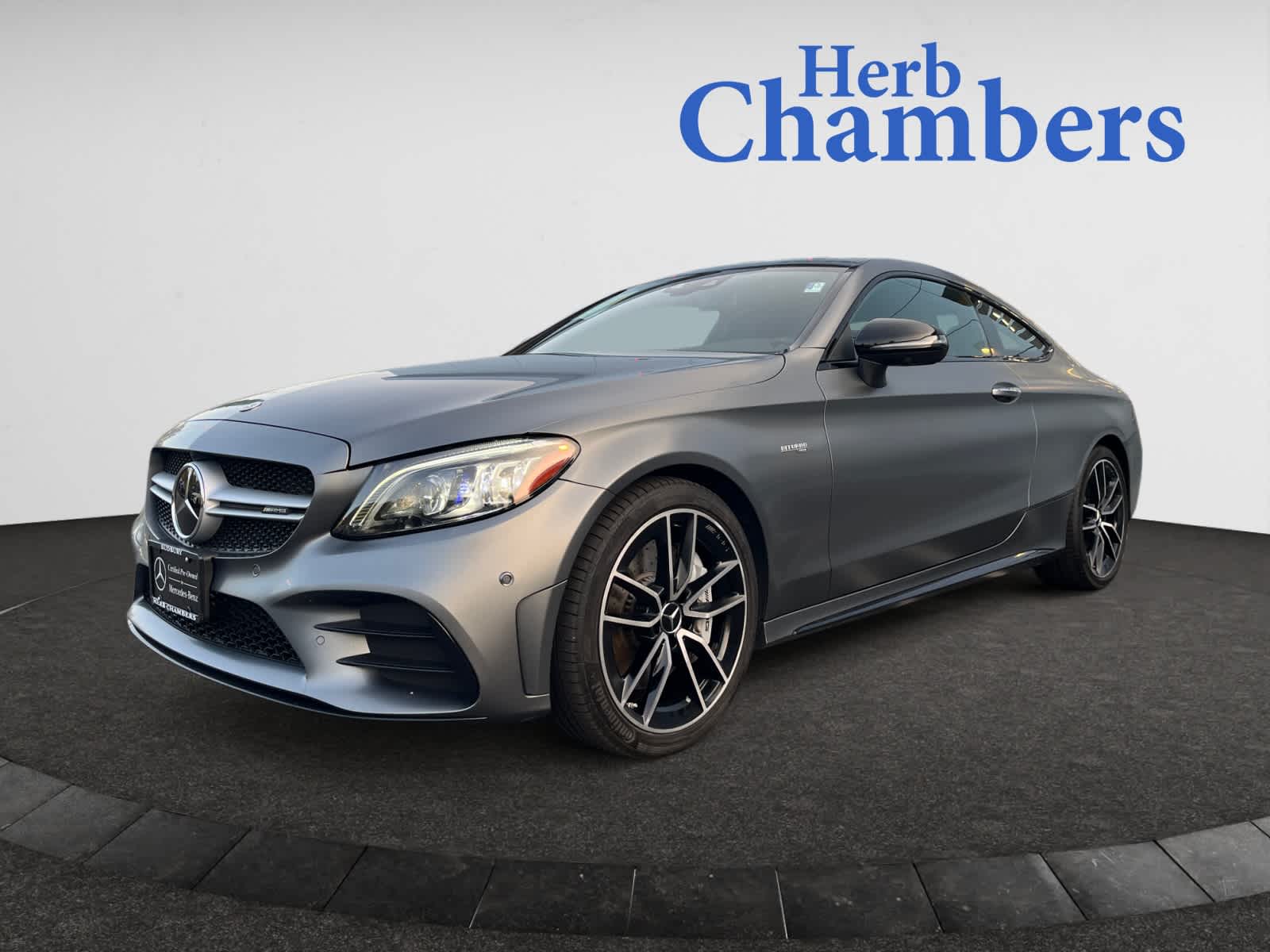 used 2022 Mercedes-Benz AMG C 43 car, priced at $43,988