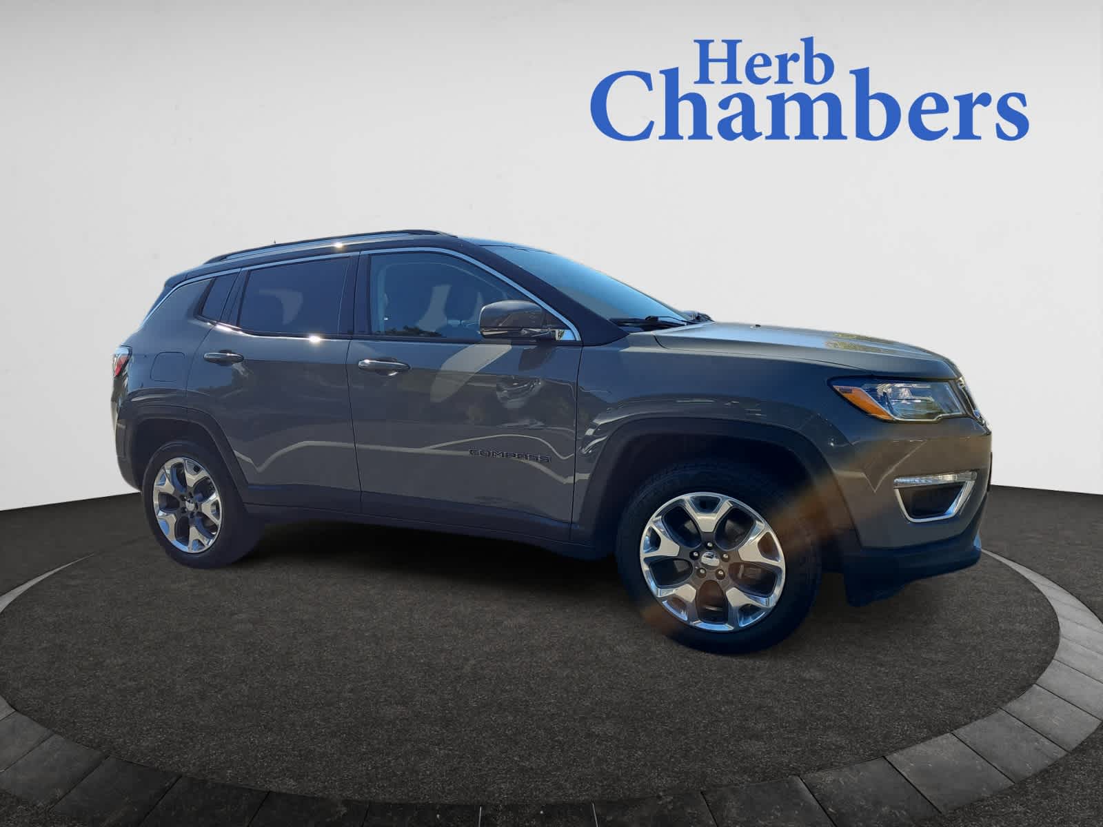 used 2020 Jeep Compass car, priced at $17,487