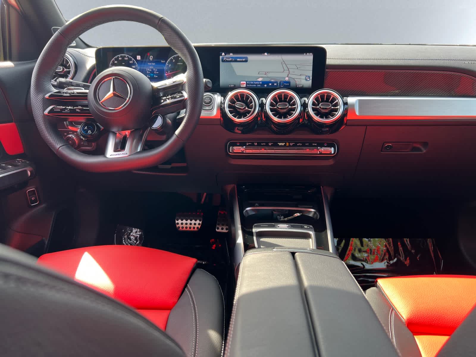 used 2025 Mercedes-Benz AMG GLB 35 car, priced at $54,287