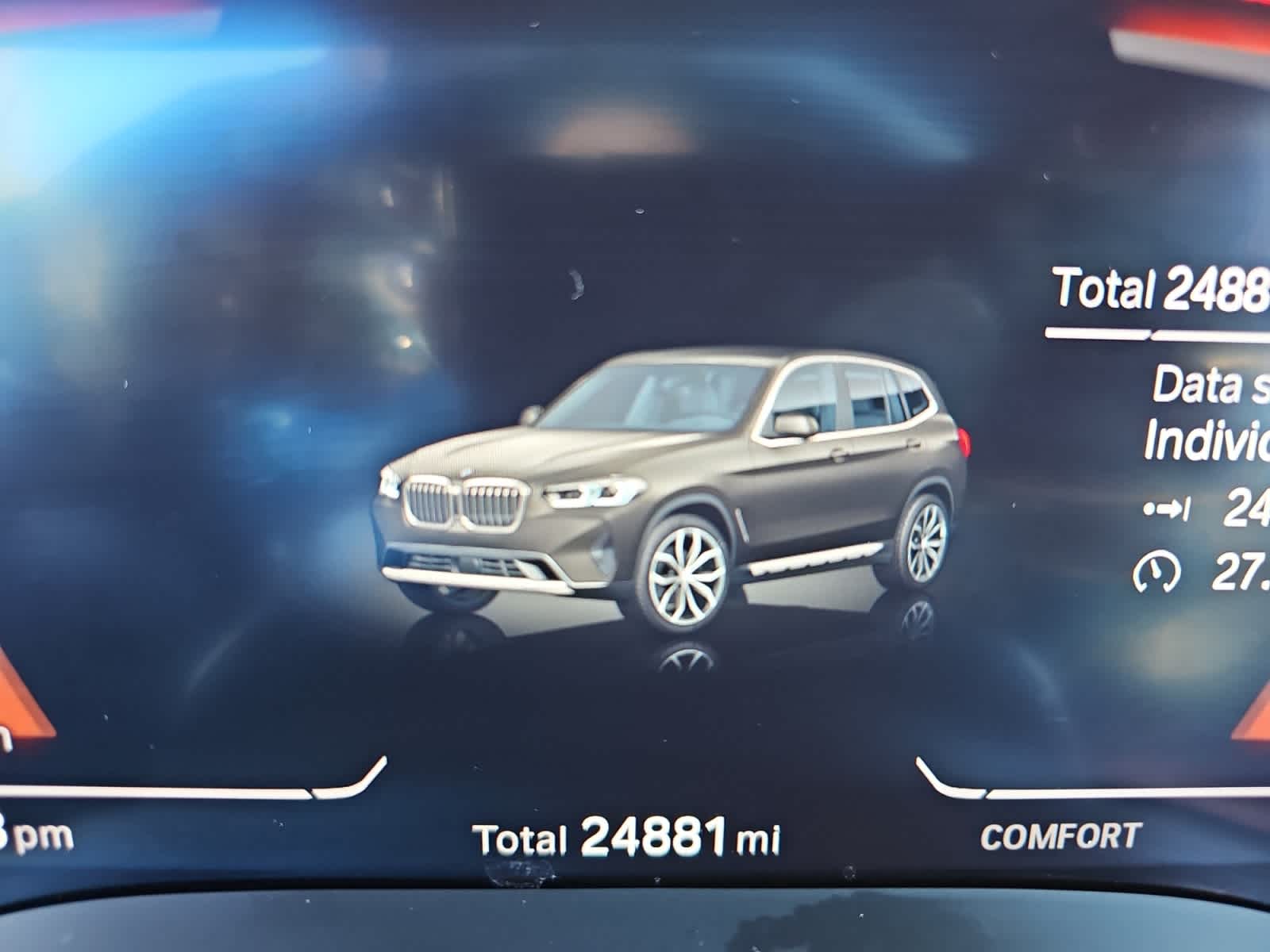 used 2022 BMW X3 car, priced at $33,487