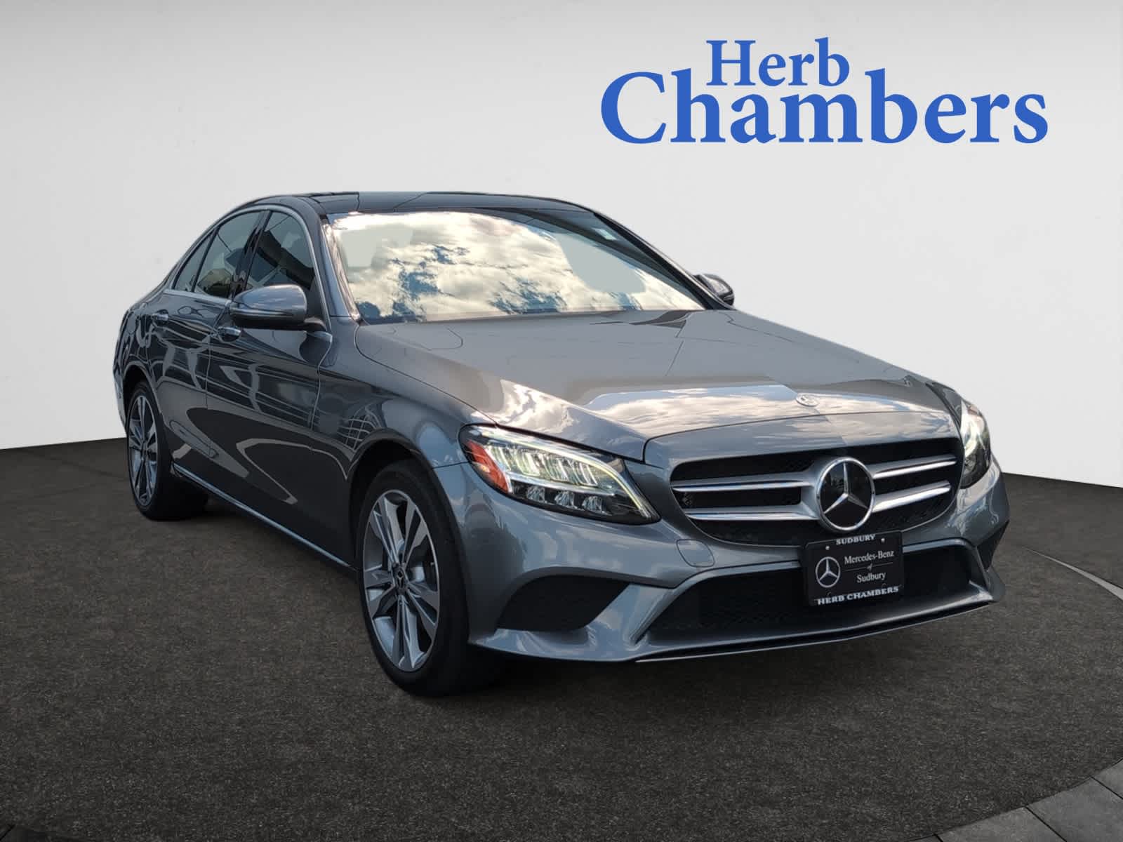 used 2021 Mercedes-Benz C-Class car, priced at $26,988