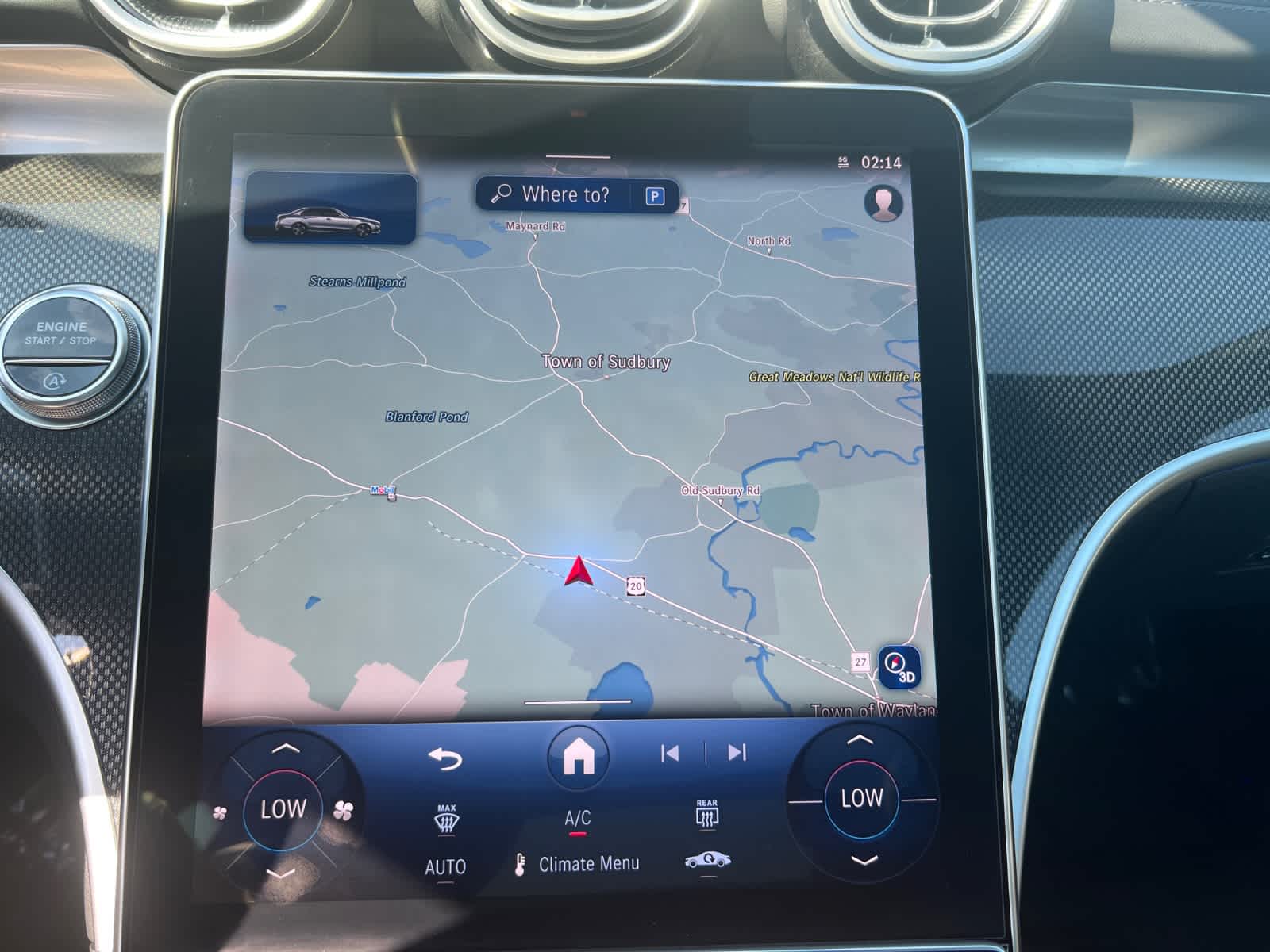 used 2025 Mercedes-Benz C-Class car, priced at $44,998