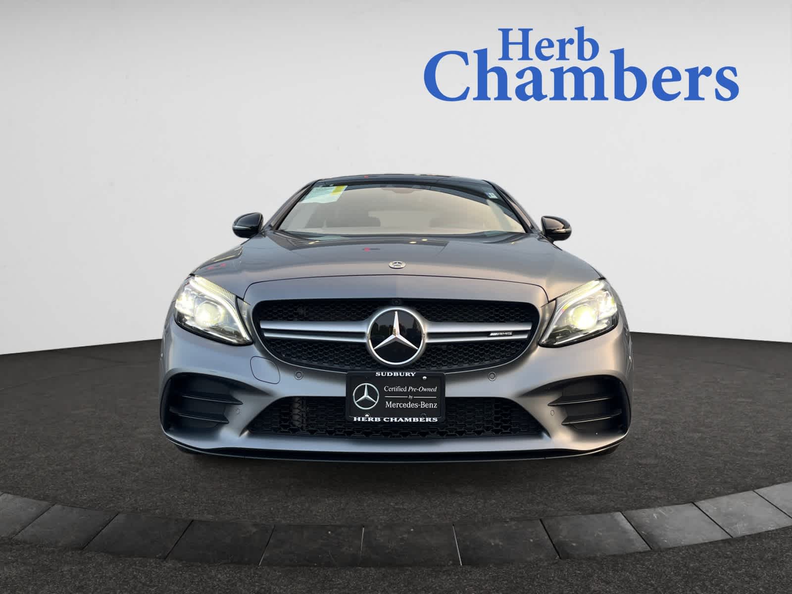 used 2022 Mercedes-Benz AMG C 43 car, priced at $43,988