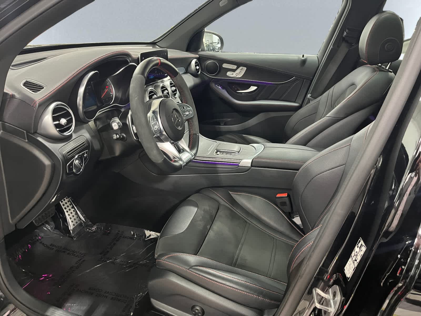 used 2022 Mercedes-Benz AMG GLC 43 car, priced at $45,497