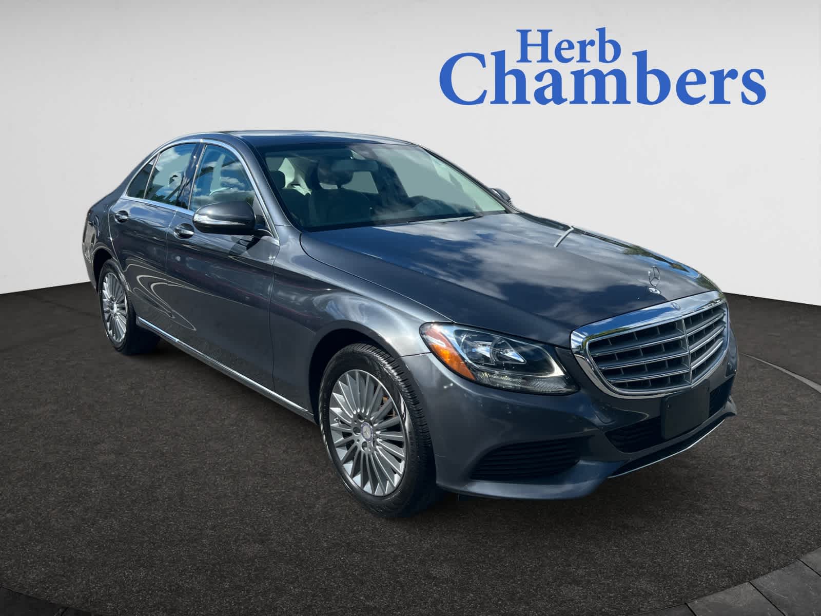 used 2015 Mercedes-Benz C-Class car, priced at $18,487