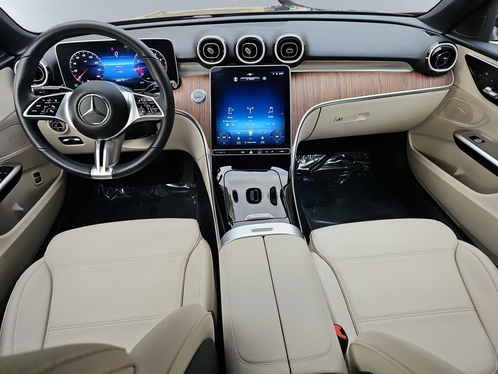 used 2023 Mercedes-Benz C-Class car, priced at $37,087