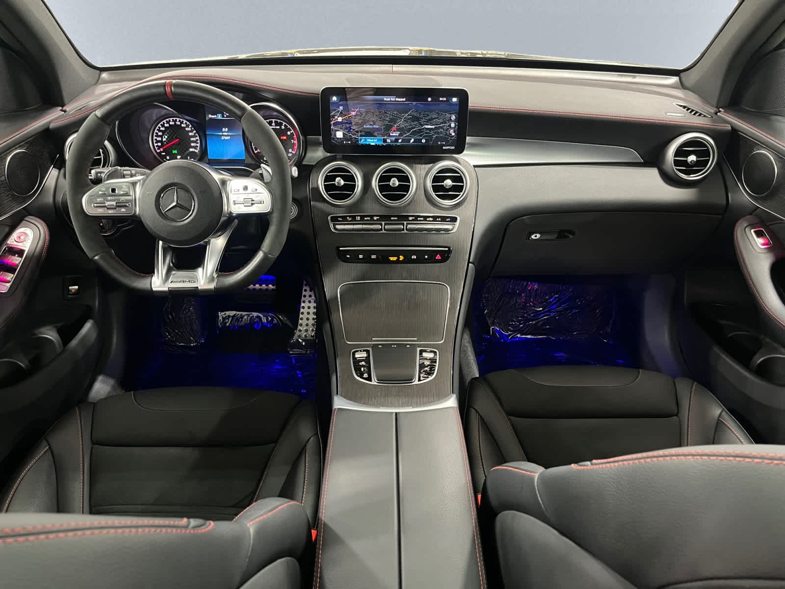 used 2022 Mercedes-Benz AMG GLC 43 car, priced at $45,497