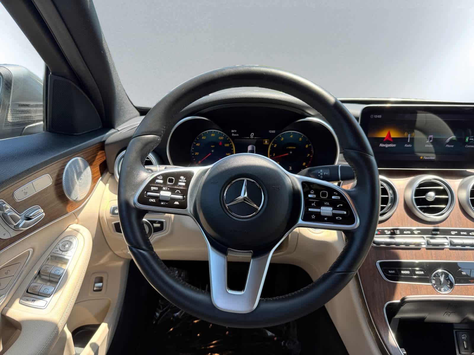 used 2021 Mercedes-Benz C-Class car, priced at $28,488