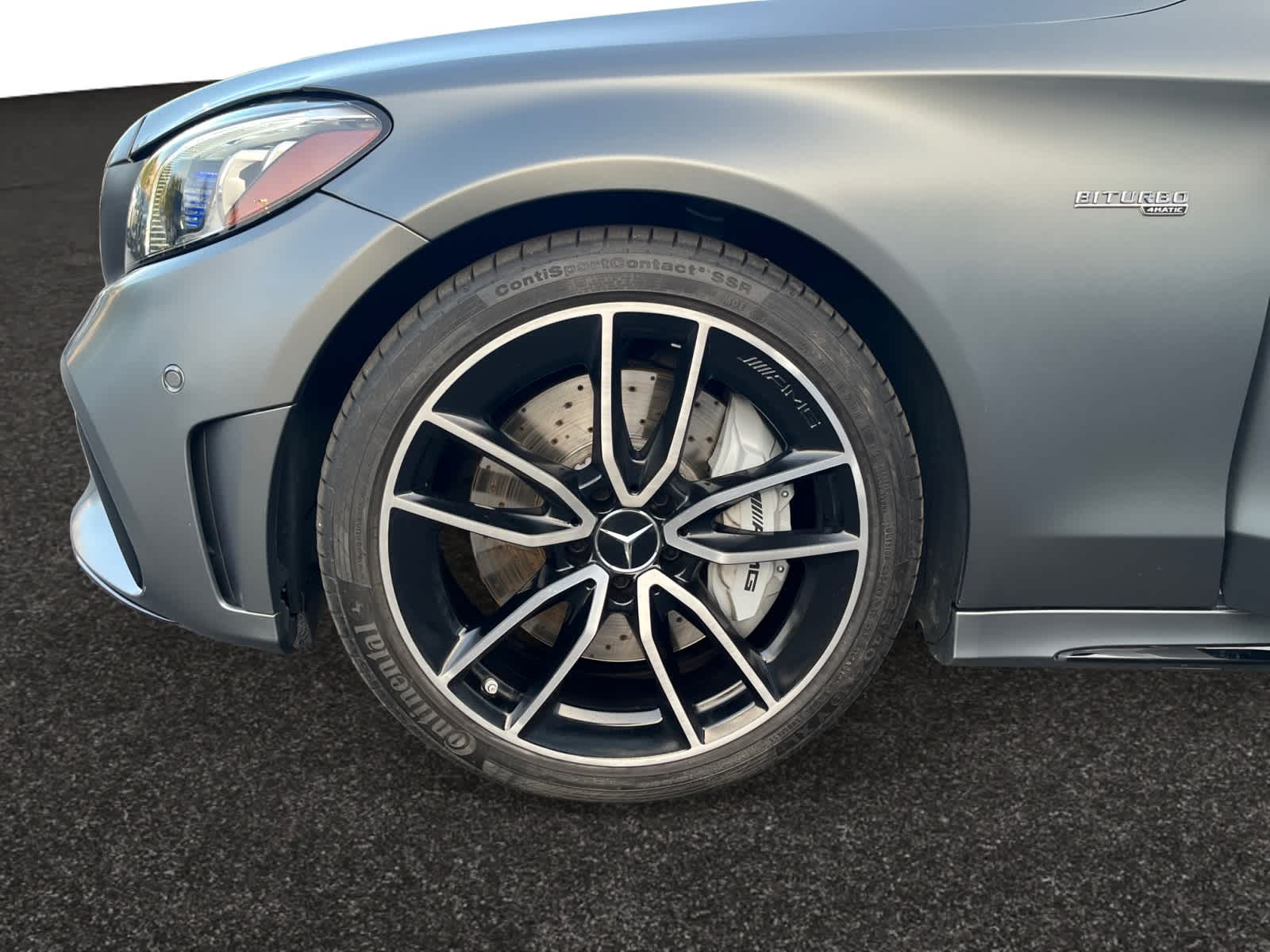 used 2022 Mercedes-Benz AMG C 43 car, priced at $43,988