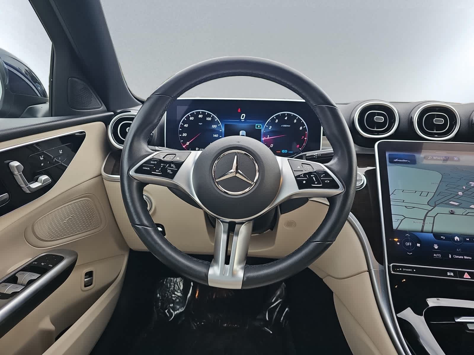 used 2022 Mercedes-Benz C-Class car, priced at $34,487