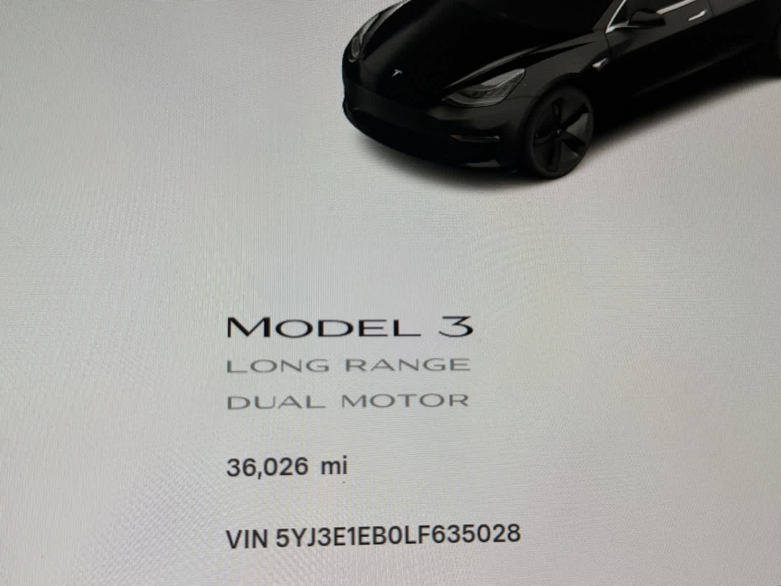 used 2020 Tesla Model 3 car, priced at $24,998
