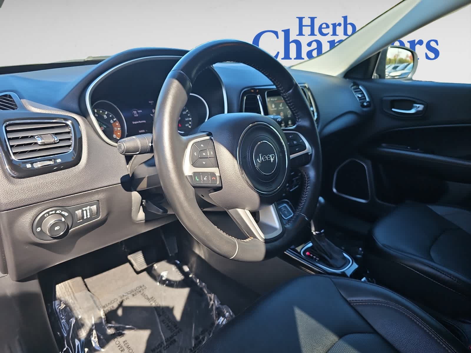 used 2020 Jeep Compass car, priced at $17,487