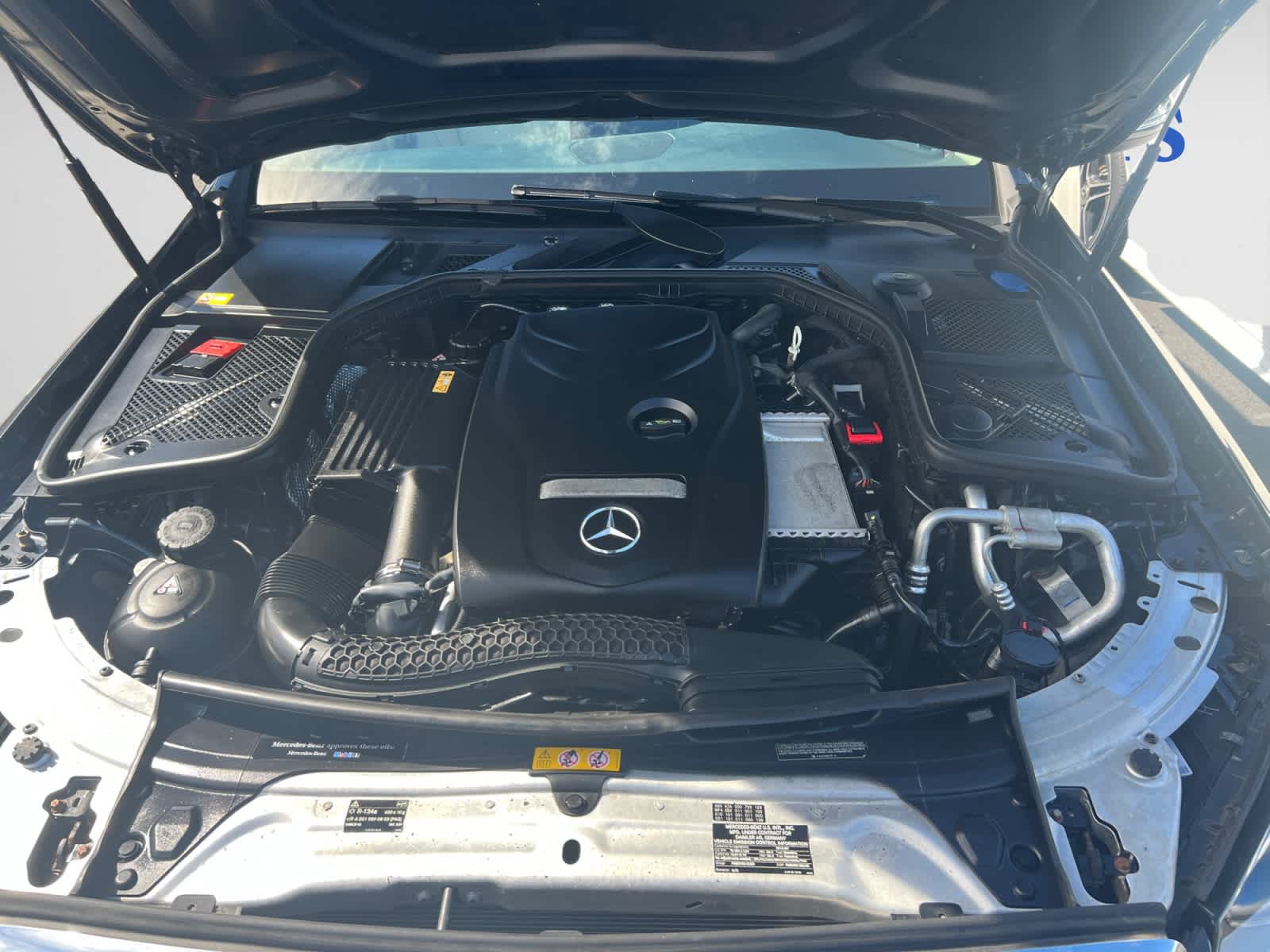 used 2015 Mercedes-Benz C-Class car, priced at $17,487