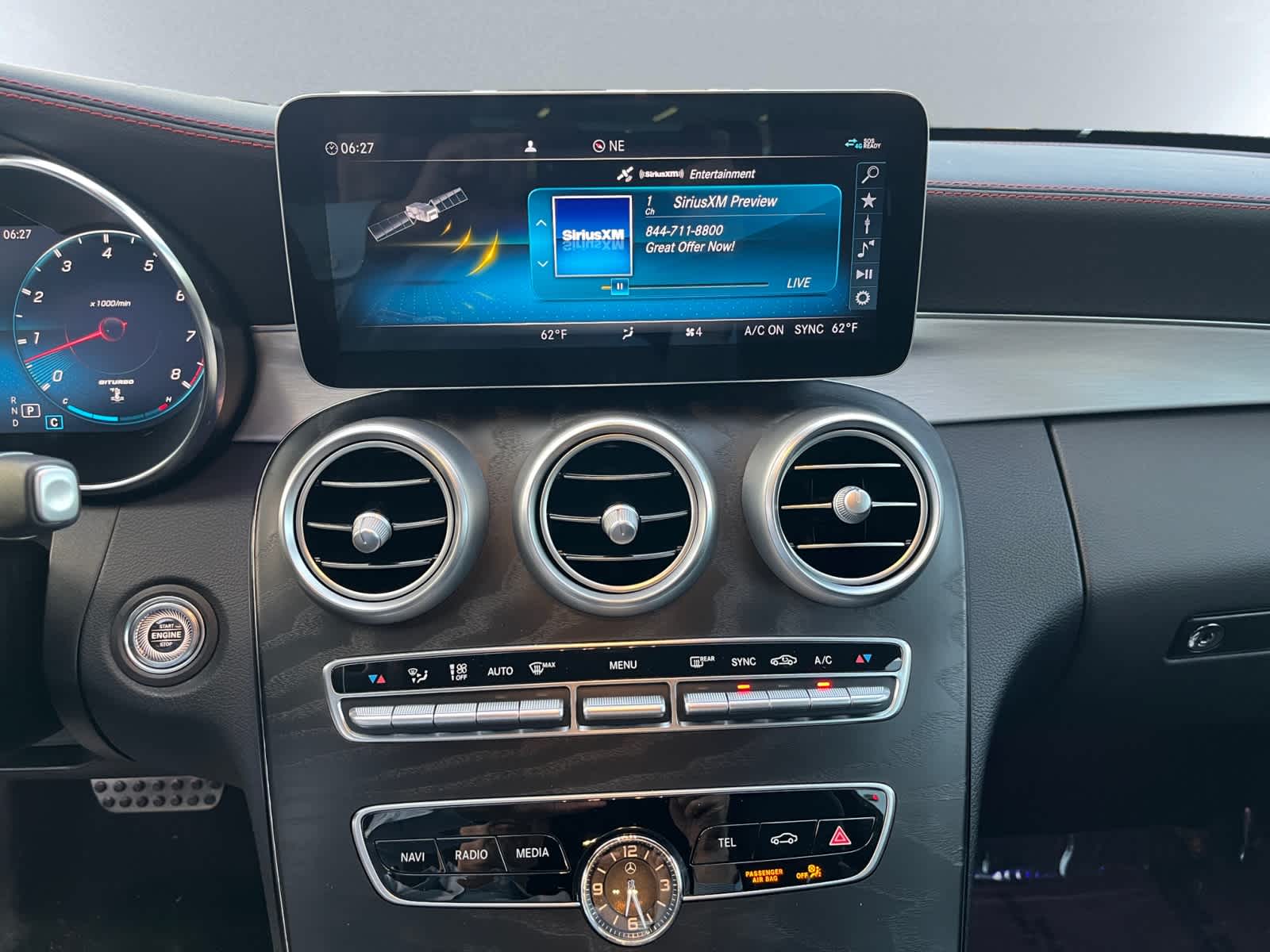 used 2022 Mercedes-Benz AMG C 43 car, priced at $43,988
