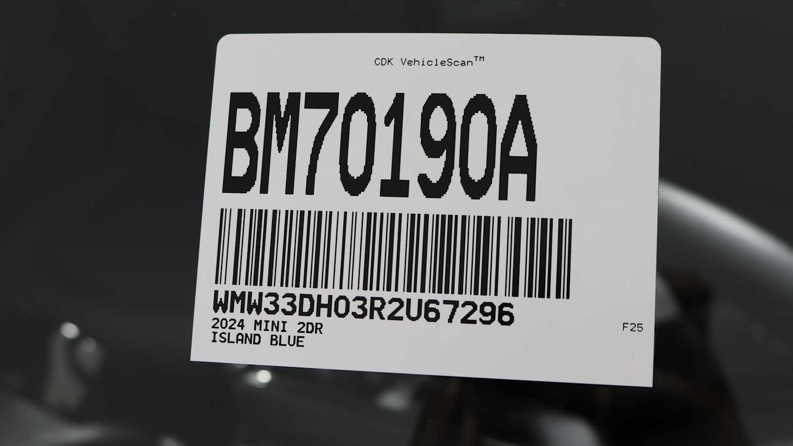 used 2024 MINI Hardtop 2 Door car, priced at $25,698